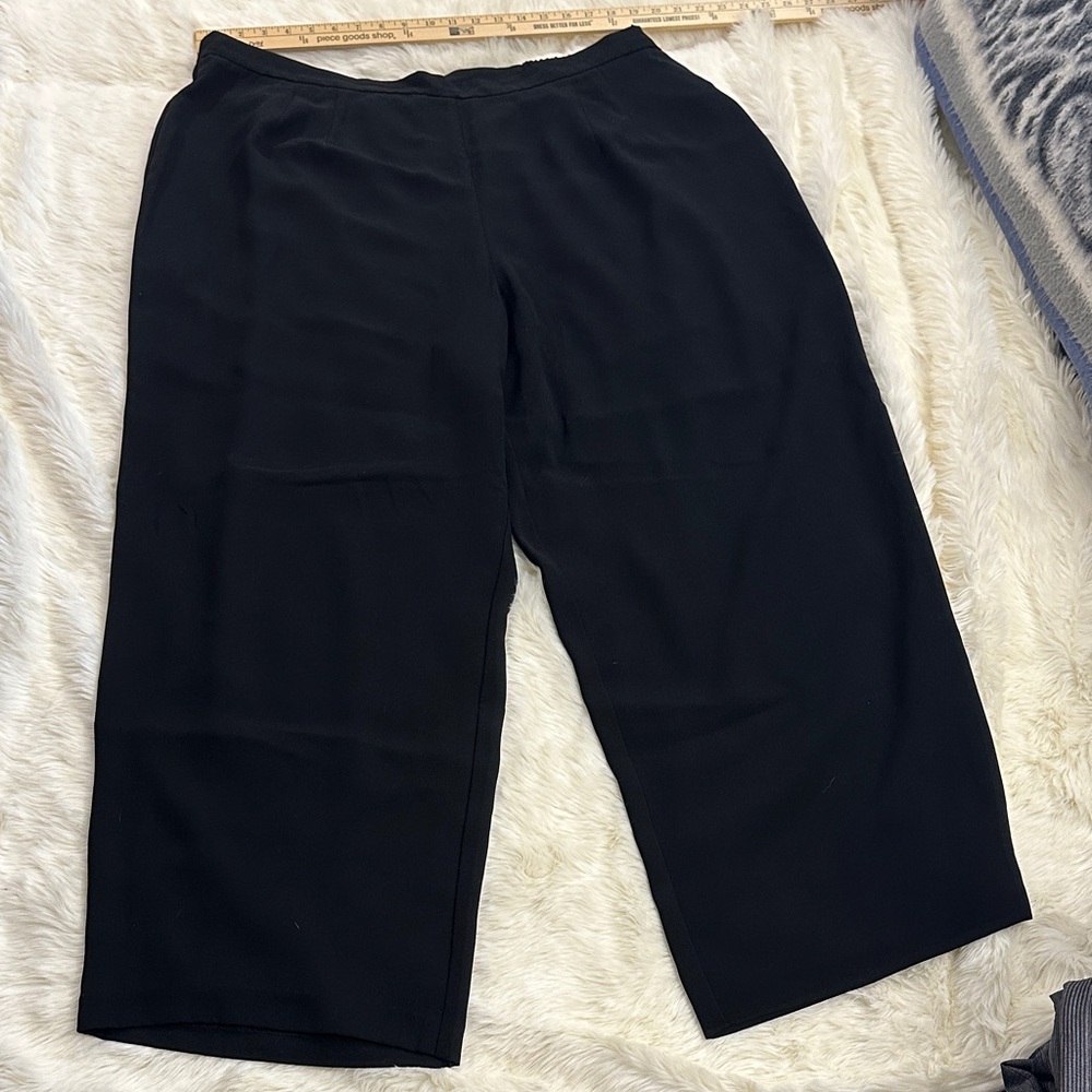 Talbots 24W Women's Black Dress Pants EUC
